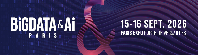 Official Big Data & AI Paris banner, 15 and 16 September 2026, Paris Expo Porte de Versailles