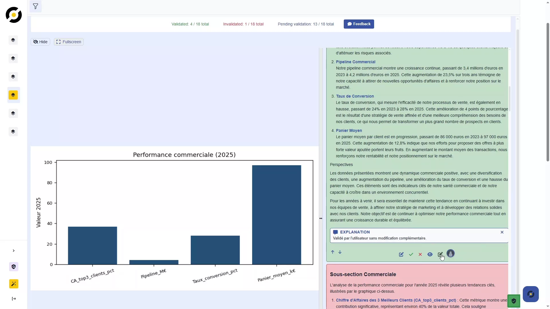 Correction d’un bloc, typage du retour, entrée en mémoire certifiée, réutilisation à l’exécution suivante